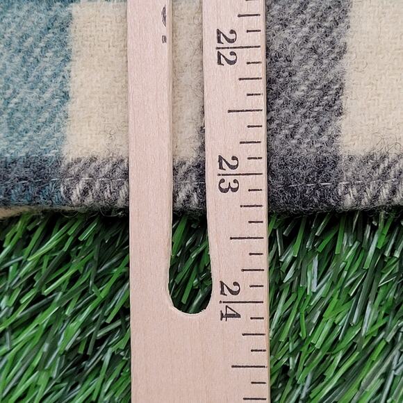 Vintage Woolrich Wool Jacket Womens XS/S 18x23 Plaid Shacket - Picture 6 of 10